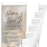 Home & Hearth Sample Collection Pack plus $10 credit