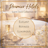 Premier Hotels Scent Sample Collection 'B' PLUS $10 Credit