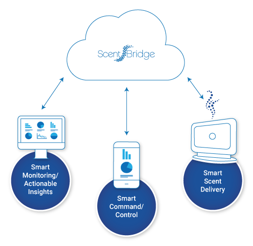 scentbridge cloud technology diagram